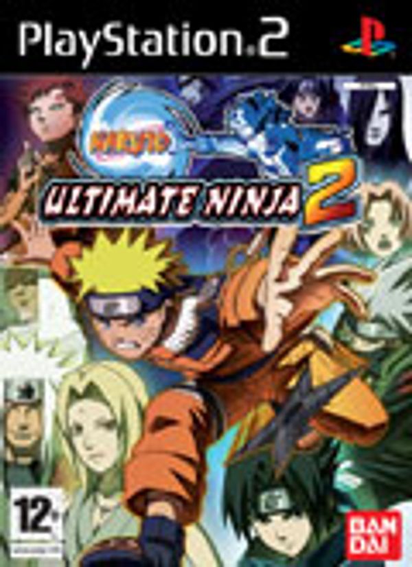 Naruto: Ultimate Ninja 2 PS2 box art