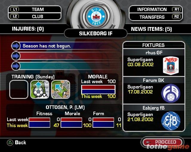 Total Club Manager 2004 screenshot 2