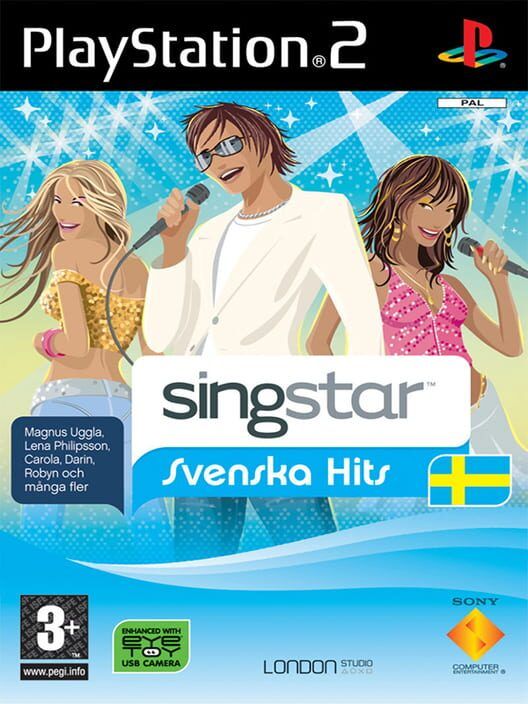 Singstar: Svenska Hits PS2 box art