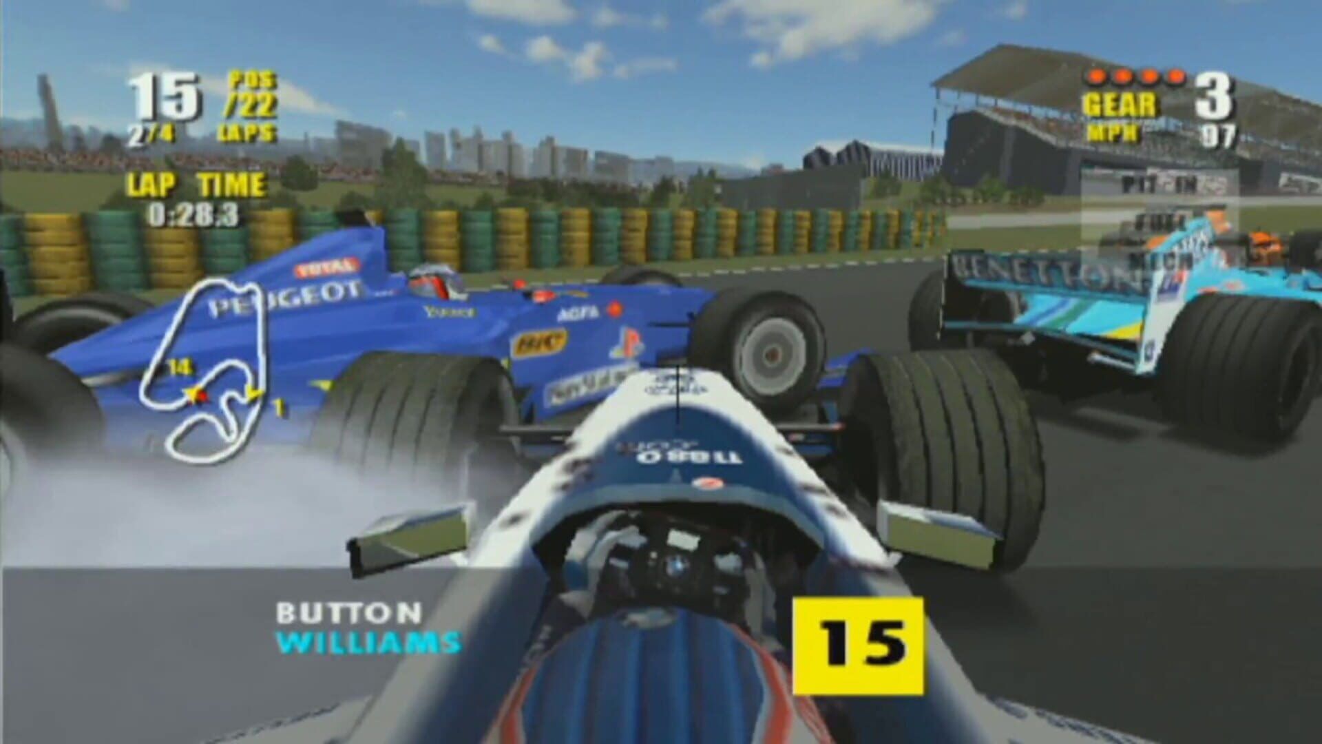 F1 Championship Season 2000 screenshot 1