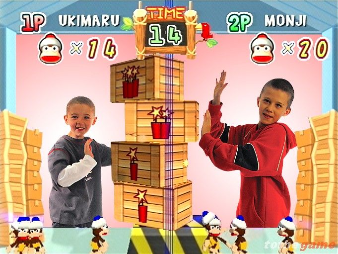EyeToy: Monkey Mania (Aka Ape Escape EyeToy) screenshot 5