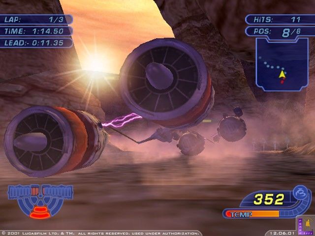 Star Wars: Racer Revenge screenshot 2