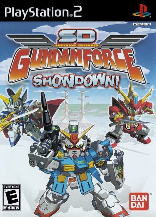SD Gundam Force: Showdown! PS2 box art