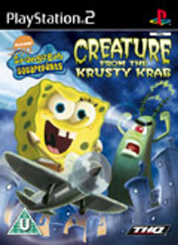 SpongeBob Squarepants: Creature from the Krusty Krab PS2 box art