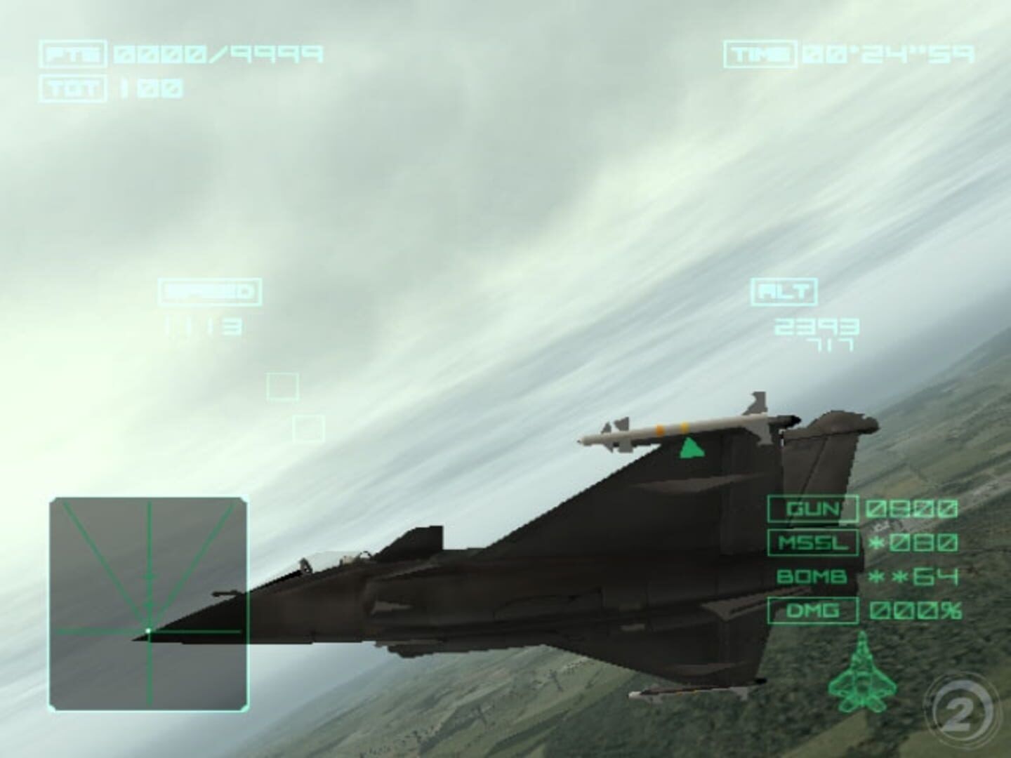 Ace Combat: Distant Thunder (Aka Ace Combat 04: Shattered Skies) screenshot 9