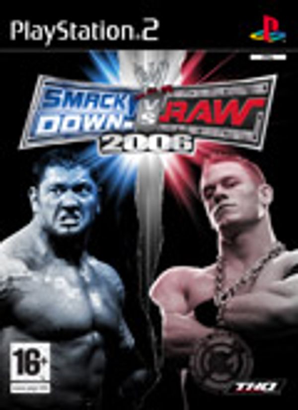 WWE SmackDown! vs. Raw 2006 PS2 box art