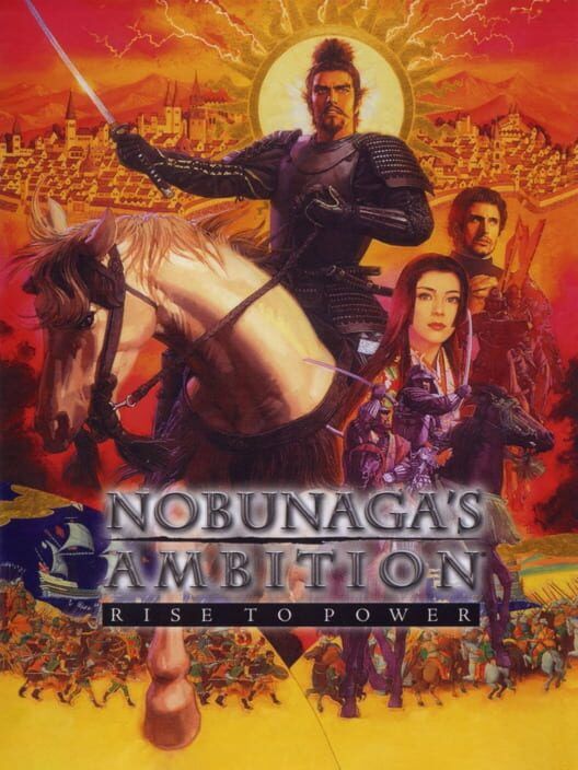 Nobunaga's Ambition: Rise to Power PS2 box art