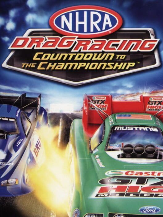 Nhra Drag Racing: Countdown to the Championship PS2 box art