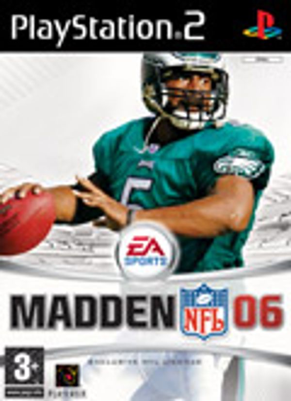 Madden NFL 06 PS2 box art