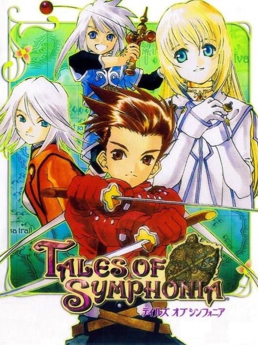 Tales of Symphonia PS2 box art