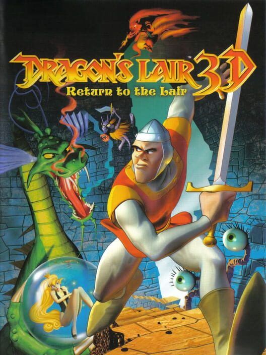 Dragon's Lair 3D: Return to the Lair PS2 box art