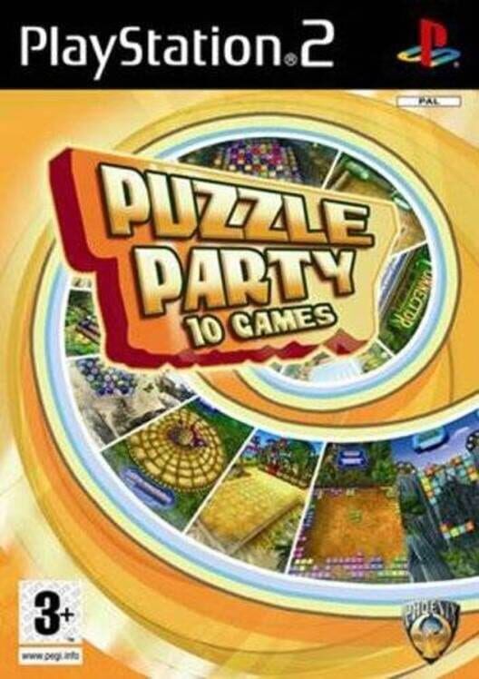 Puzzle Party: 10 Games PS2 box art