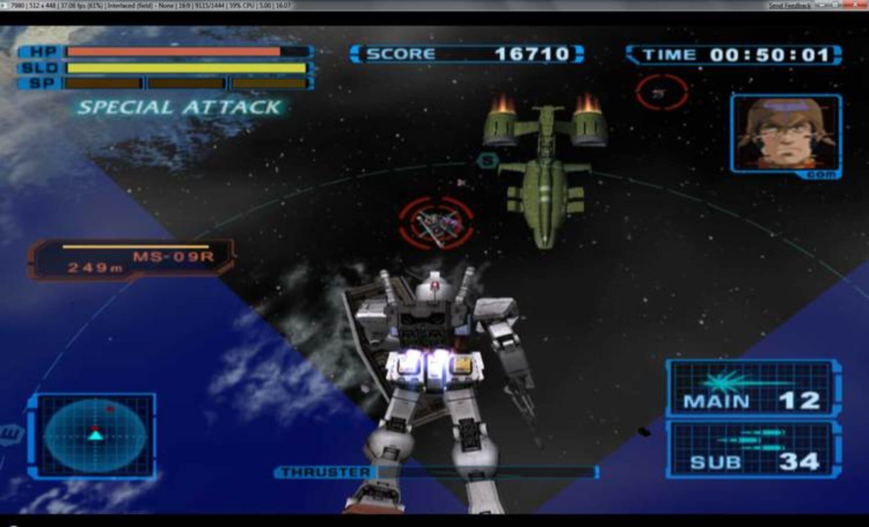 Mobile Suit Gundam: Encounters in Space screenshot 1