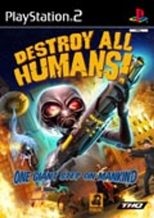 Destroy All Humans! PS2 box art