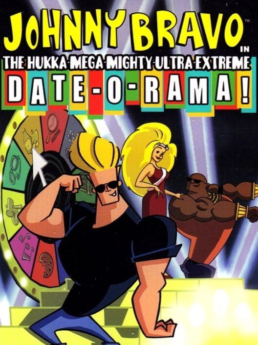 Johnny Bravo in the Hukka-Mega-Mighty-Ultra-Extreme Date-O-Rama! PS2 box art