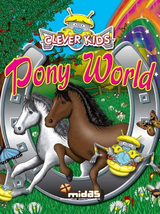 Clever Kids Pony World PS2 box art