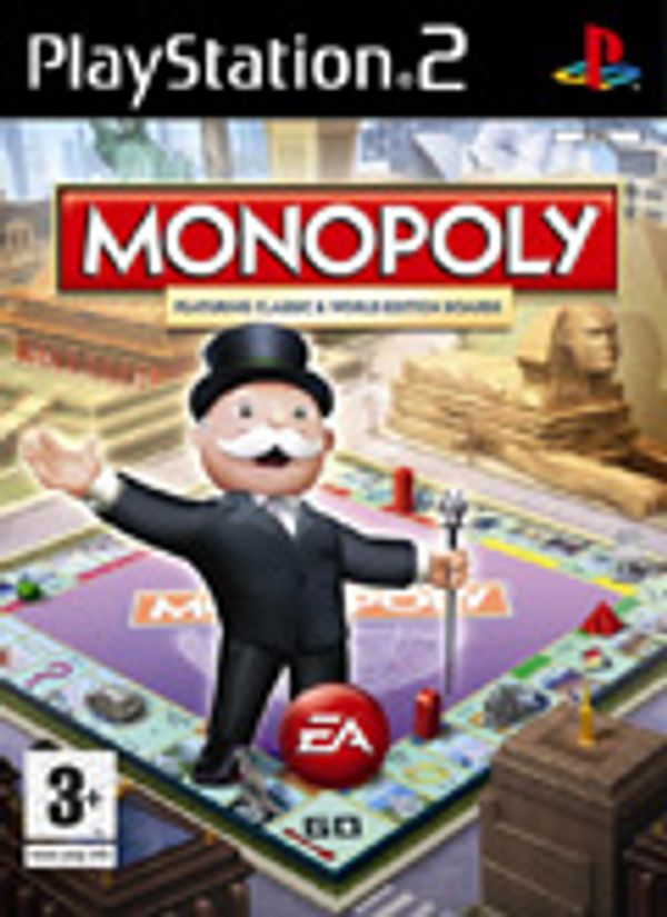 Monopoly (Aka Monopoly Here and Now: The World Edition ) PS2 box art