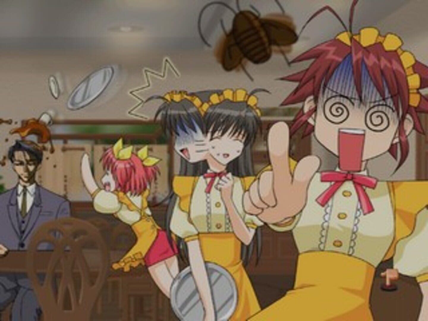 Simple 2000 Series Vol. 19: The Renai Simulation - Watashi Ni Oma Cafe screenshot 1