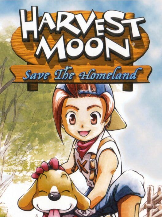 Harvest Moon: Save the Homeland PS2 box art