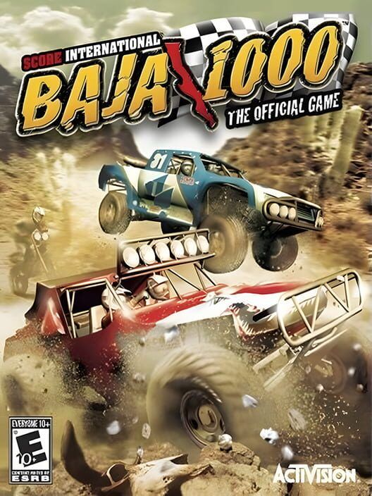 Score International Baja 1000 PS2 box art
