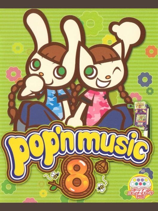 Pop'n Music 8 PS2 box art