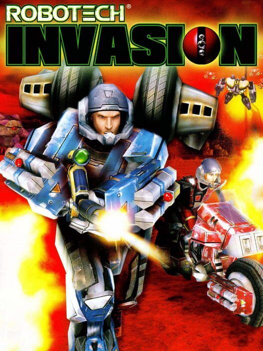 Robotech: Invasion PS2 box art