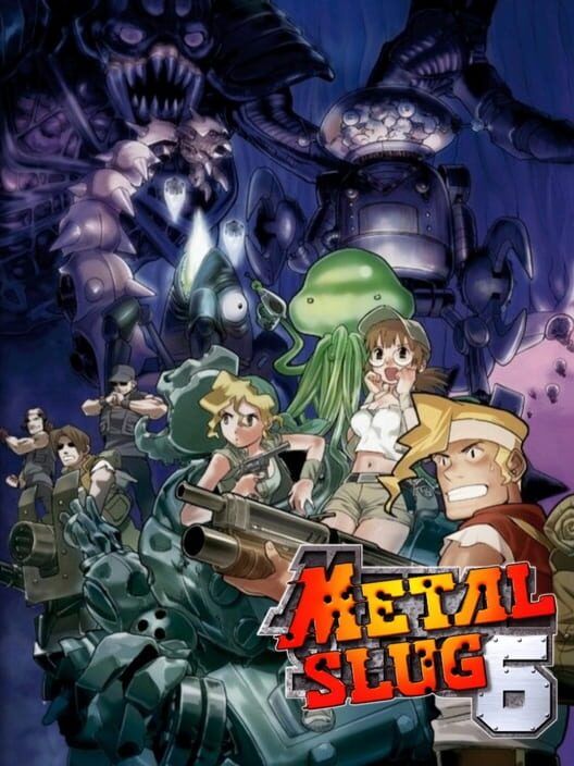 Metal Slug 6 PS2 box art