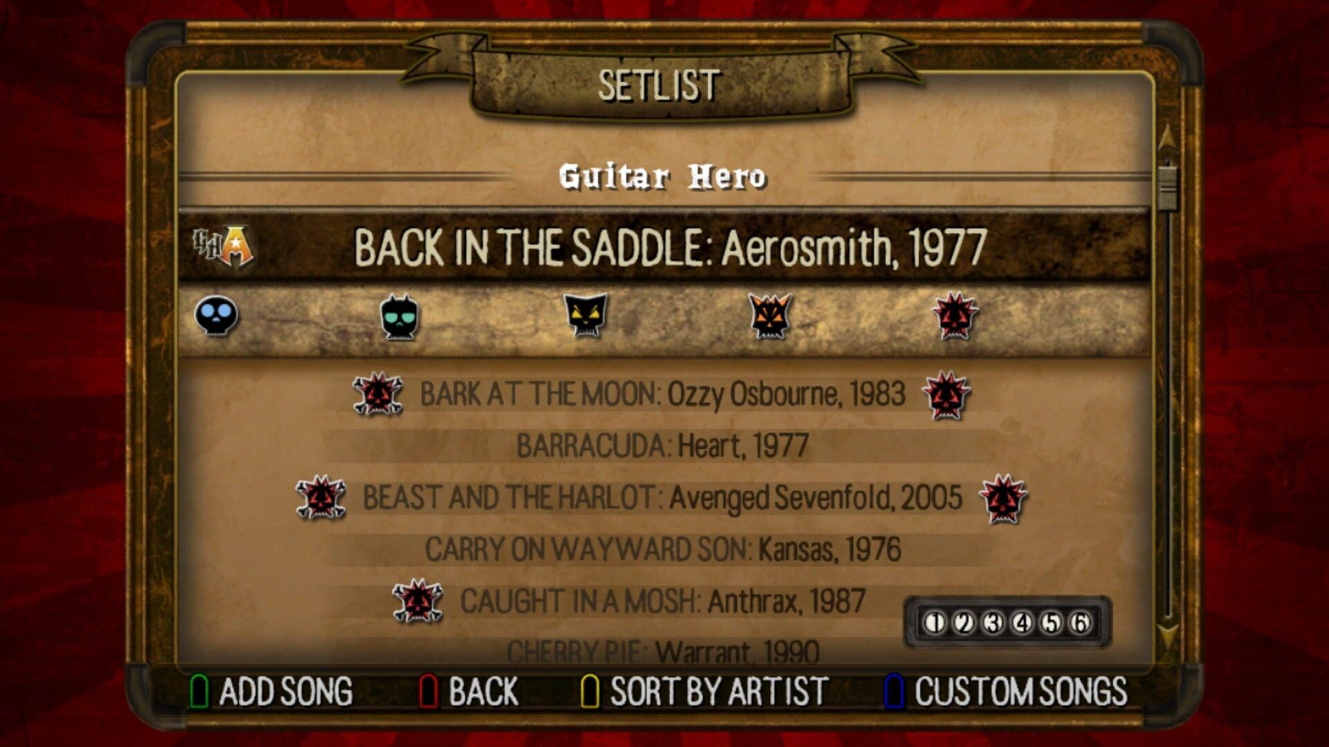 Guitar Hero Greatest Hits (Aka Guitar Hero Smash Hits) screenshot 5