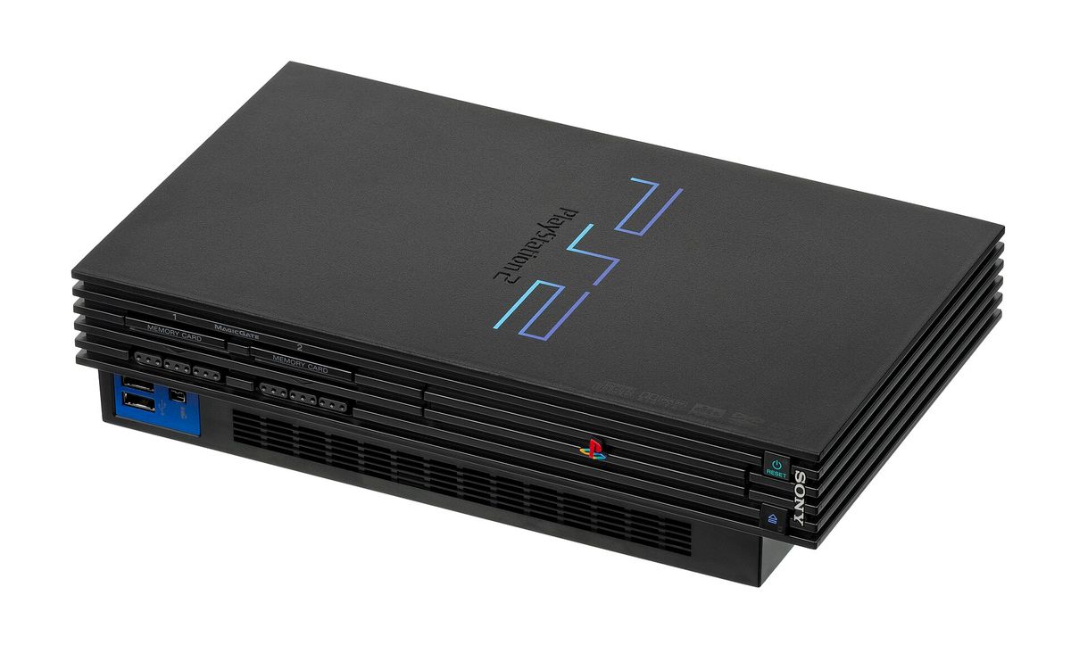 The original PlayStation 2 console — the best-selling games console of all time