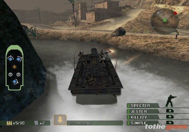 SOCOM 3: U.S. Navy Seals screenshot 4