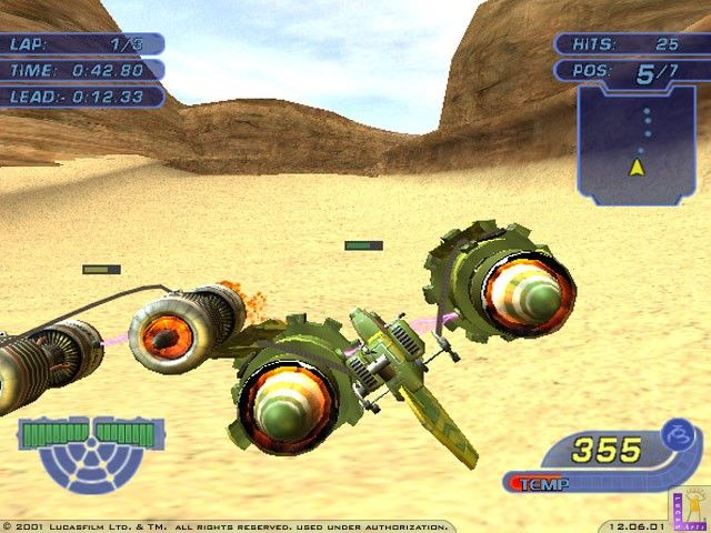 Star Wars: Racer Revenge screenshot 3