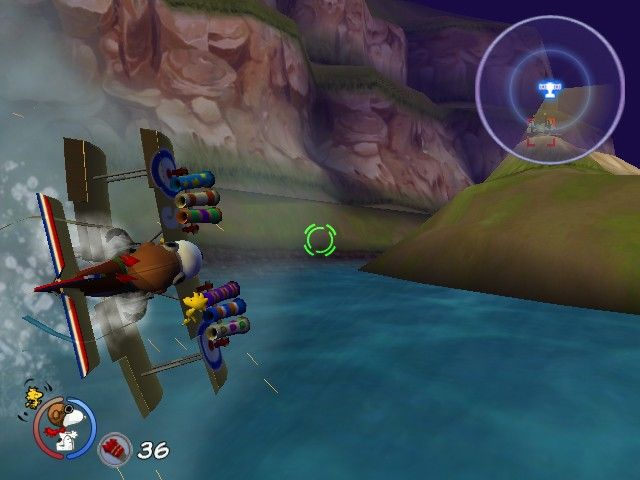 Snoopy vs the Red Baron screenshot 1