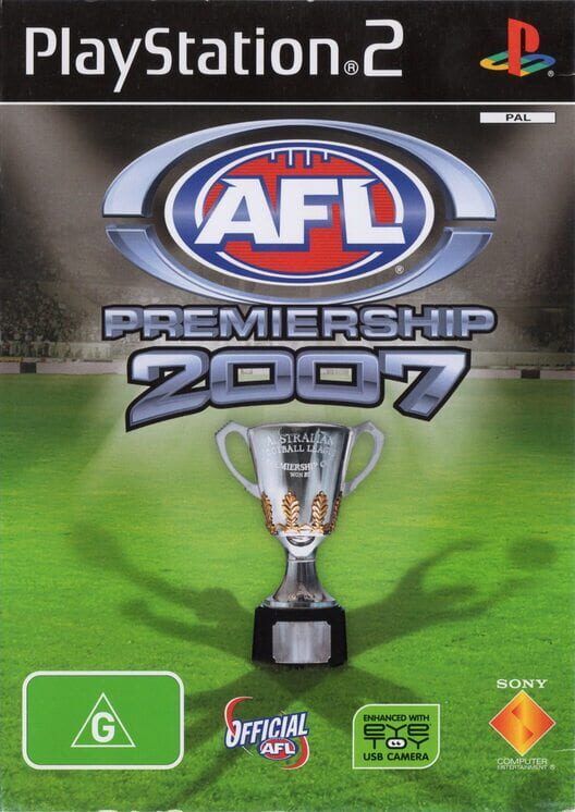 AFL Premiership 2007 PS2 box art