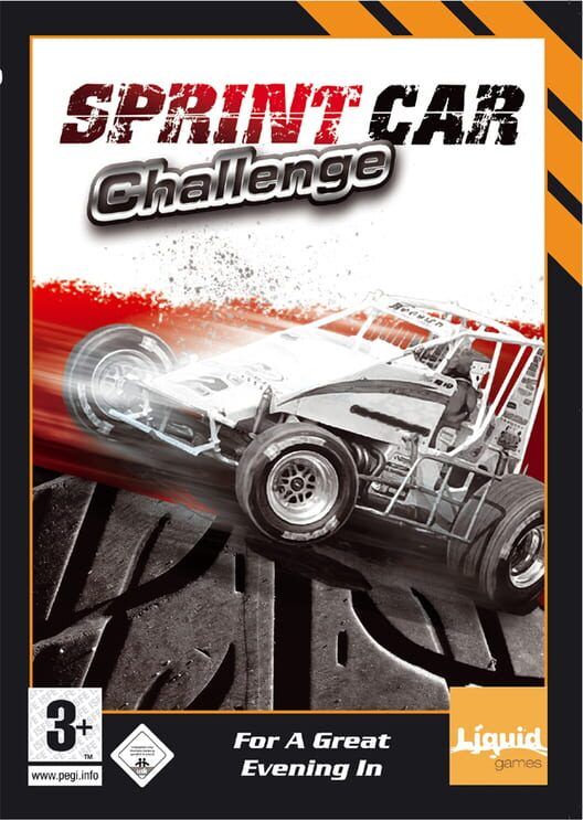 Sprint Car Challenge PS2 box art