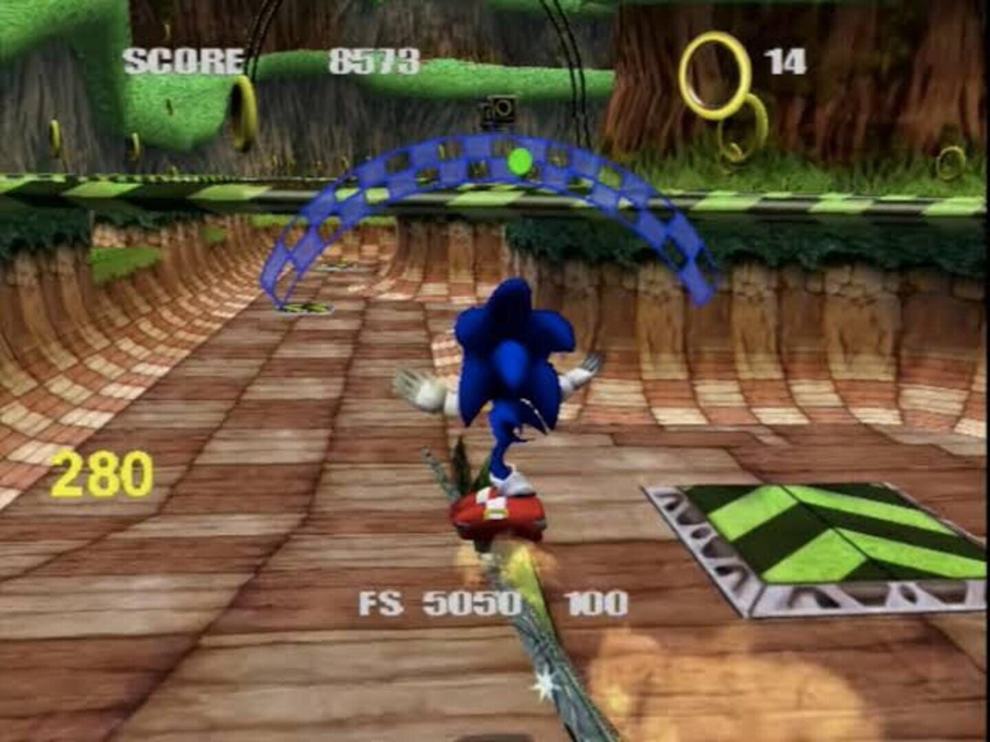 Sonic the Hedgehog Extreme screenshot 3