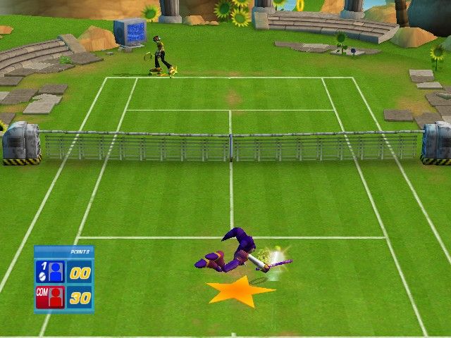 Sega Superstars Tennis screenshot 2