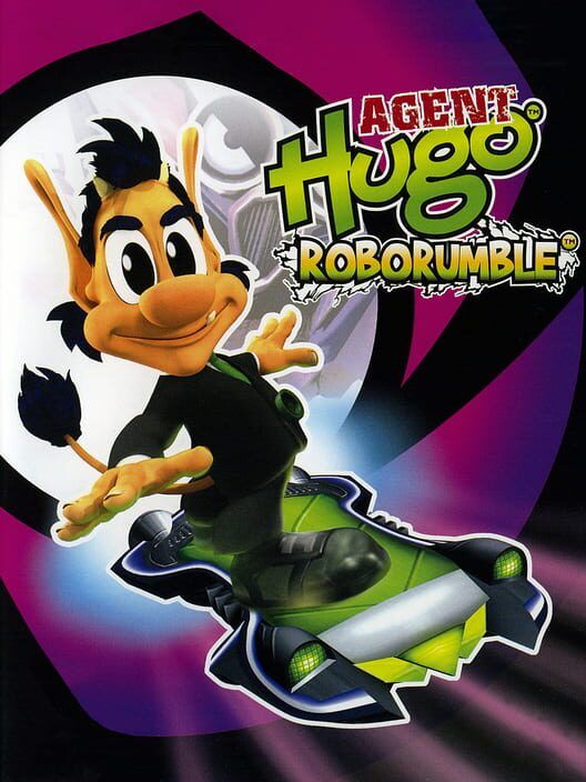 Agent Hugo: Roborumble PS2 box art