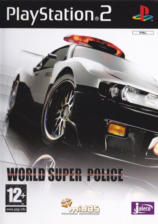 World Super Police PS2 box art