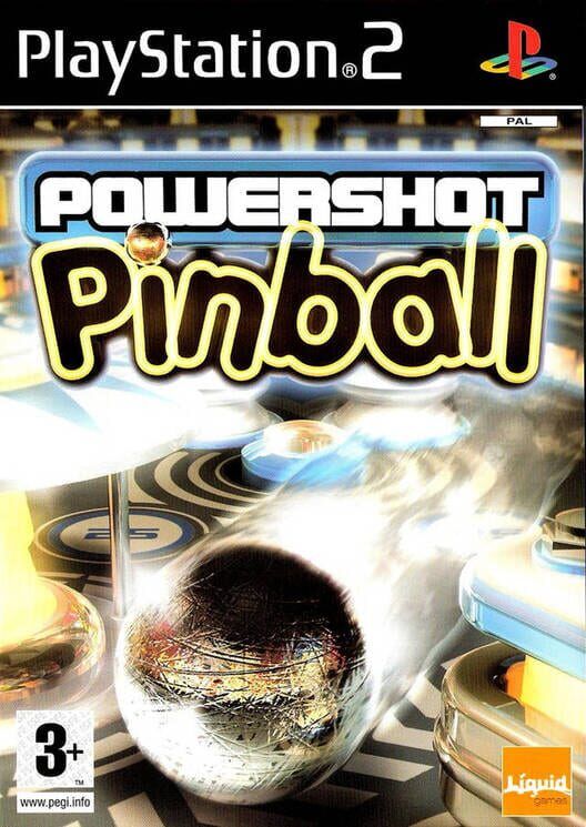 Powershot Pinball PS2 box art