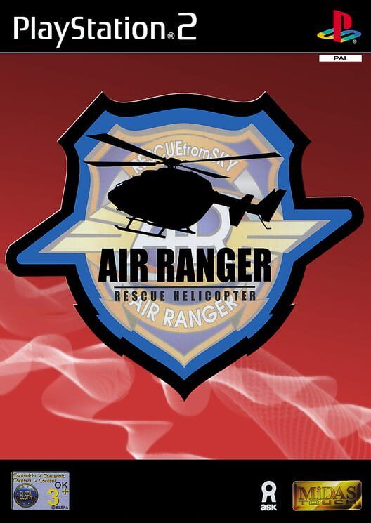 Air Ranger Rescue Helicopter PS2 box art