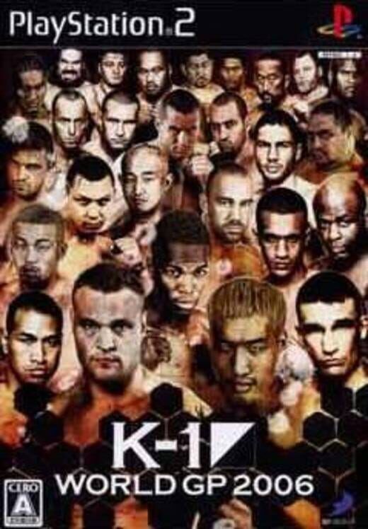 K-1 World GP 2006 PS2 box art