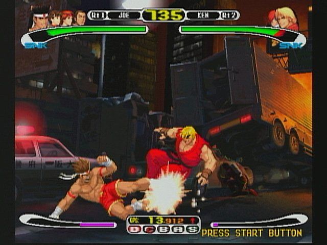 Capcom vs Snk 2: Mark of the Millennium 2001 screenshot 3