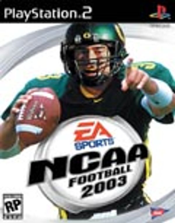 NCAA Football 2003 PS2 box art