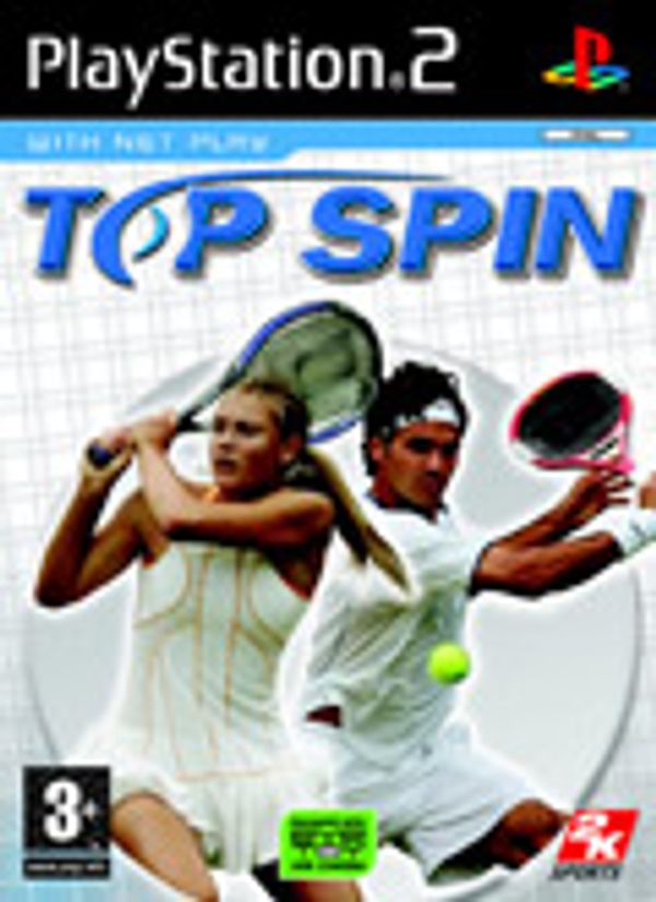 Top Spin PS2 box art