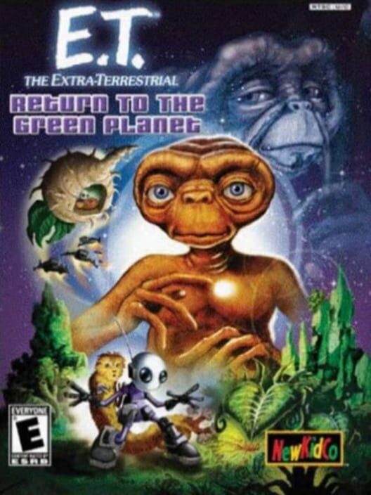 E.t. The Extra-Terrestrial: Return to the Green Planet PS2 box art