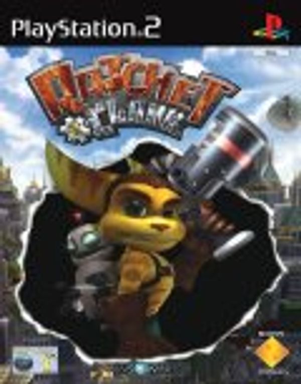 Ratchet And’ Clank PS2 box art