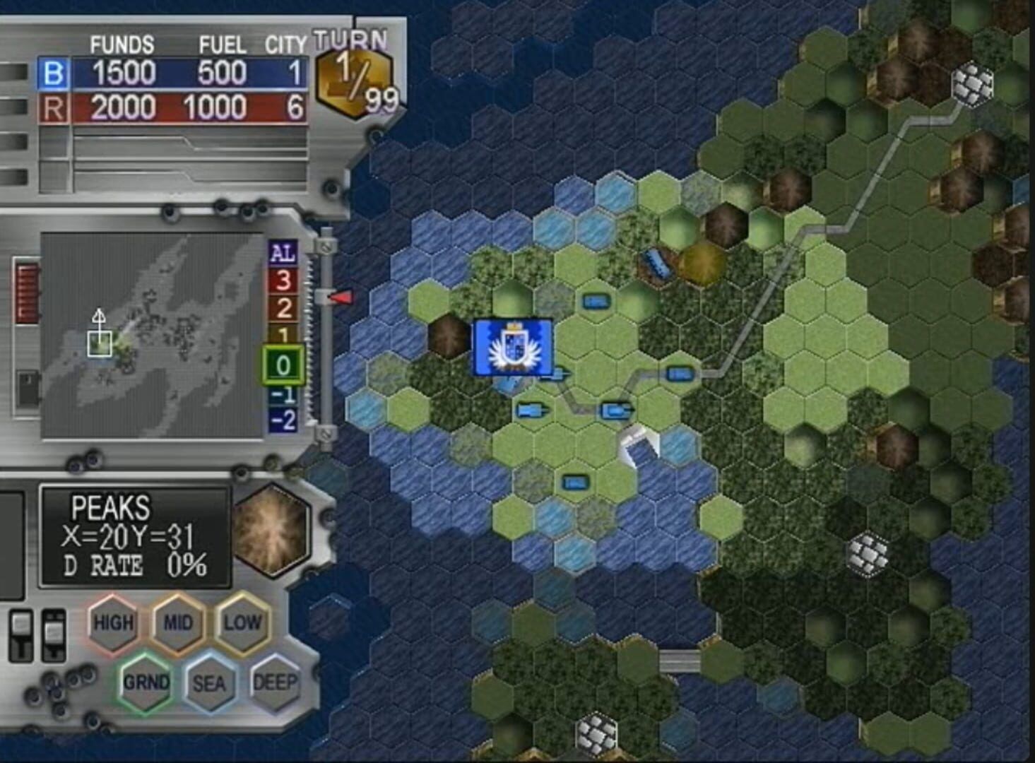 Dai Senryaku VII: Modern Military Tactics Exceed screenshot 1