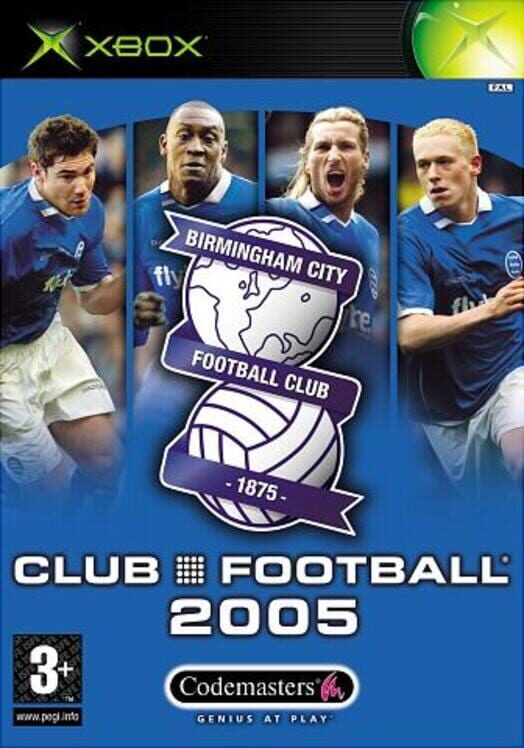 Birmingham City Club Football 2005 PS2 box art