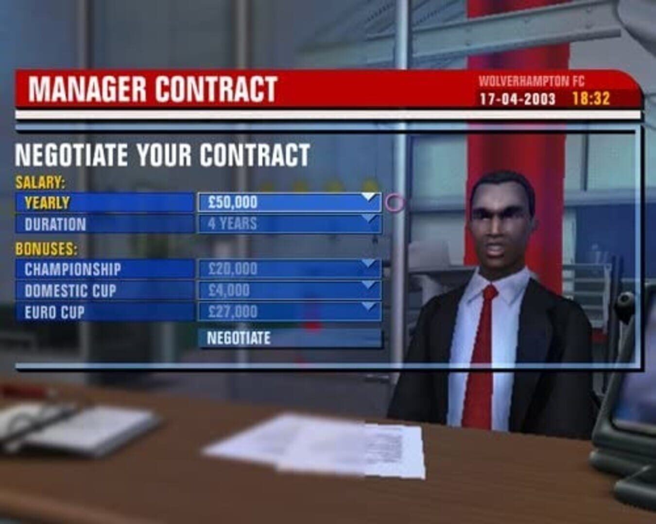 Premier Manager 2003-04 screenshot 8