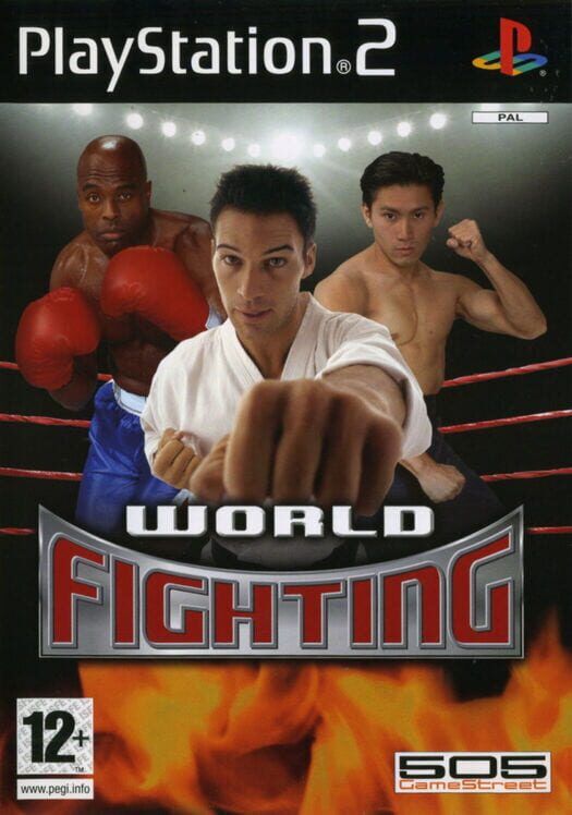 World Fighting PS2 box art
